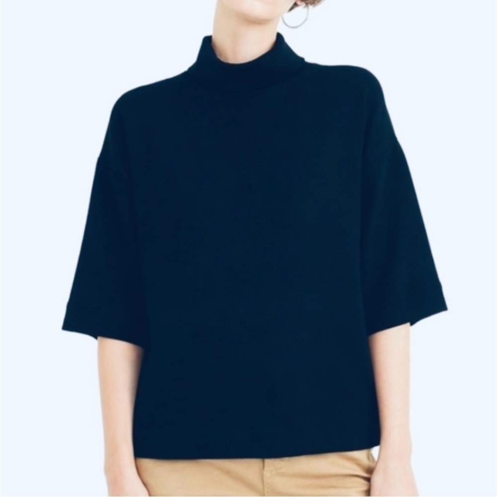 J. Crew 365 Mockneck Turtleneck Top